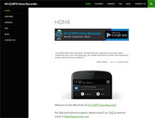 Tablet Screenshot of hiqrecorder.com
